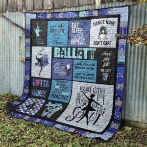 Dance Is The Music Of The Soul Quilt Blanket Tr12  Quilt